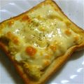 しゃぃ子's cooksnap of when they made 超簡単♪卵とツナのトースト.