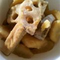 ayafuyu's cooksnap of when they made れんこんとジャガイモの煮物.