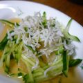 たくやときみこ's cooksnap of when they made きゅうりをさっぱり　しらすと大根と.