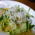 たくやときみこ's cooksnap of when they made きゅうりをさっぱり　しらすと大根と.