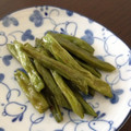 ポメちょん's cooksnap of when they made いんげんだけ！簡単煮.