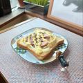 キンプリ's cooksnap of when they made ちょっと甘いベーコンマヨトースト.