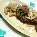 キョク's cooksnap of when they made れんこんと牛肉のオイスターしょうゆ炒め.