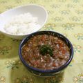 赤い電話's cooksnap of when they made 市販のルーｄｅキーマカレー☆.