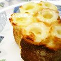 Yutaeri's cooksnap of when they made チーズトースト★ちくわも一緒に♪.