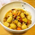 マッハママ's cooksnap of when they made ほくほく～✿薩摩芋とジャガイモのツナ煮.