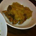 はやてのこ's cooksnap of when they made 鶏竜田のつぶつぶにんじんソースがけ.