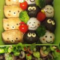 はるゆたかぞく's cooksnap of when they made 初★姪っ子の運動会ワクワク　キャラ弁当♪.