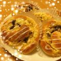 ＊みぃ子＊'s cooksnap of when they made アップルレーズンシナモンロールin薩摩芋.