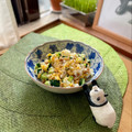 キンプリ's cooksnap of when they made 簡単♡納豆と卵ときゅうりの混ぜ寿司風♡.