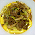 みぃ86's cooksnap of when they made 牛肉のすき焼風炒め.