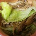 りゅるまま's cooksnap of when they made レタスと舞茸のさっぱり炒め♡.