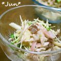 ＪＵＮちゃン's cooksnap of when they made 豚肉とミョウガ、カイワレの酢味噌和え.