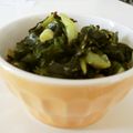pakira555's cooksnap of when they made ワカメとねぎのゴマ油炒め.