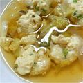haryuchan's cooksnap of when they made あっさりヘルシー☆白菜と鶏だんごのスープ.