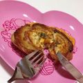 KIKISUKE's cooksnap of when they made 割ったらトロ〜リ☆くりぬきフランスパン.