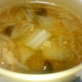 BibittO4's cooksnap of when they made 白菜と豚ひき肉のとろぉ～りスープ.
