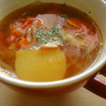 ジョジョ７'s cooksnap of when they made トマトとサツマイモのスープ.