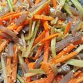 かあたらあ's cooksnap of when they made 節約！　ブロッコリーの芯の炒め物～.