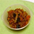 risa_0326's cooksnap of when they made 酢&生姜！かぼちゃと挽肉で食欲満点☆.
