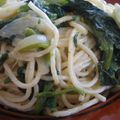 ちょこばななあん's cooksnap of when they made ほうれん草DEクリームスパ☆.