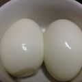 元インド在住ママ's cooksnap of when they made ゆで卵♥　割れない秘密σ(^_^;.
