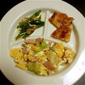 ☆ぁらん☆'s cooksnap of when they made 簡単朝食！魚肉＆レタス＆卵の炒め物.