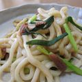 チョビ～☆'s cooksnap of when they made お酒にも合う梅とオイスターソース焼うどん.