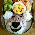 くりまるかあさん's cooksnap of when they made ロッツォ☆キャラ弁.