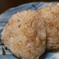 ほーま's cooksnap of when they made おかか☆おにぎり.