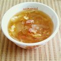 ごりたま's cooksnap of when they made 玉ねぎウインナー卵とじ簡単コンソメスープ.