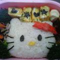 初号機発進's cooksnap of when they made ＊すぐ出来！キティちゃんキャラ弁＊.