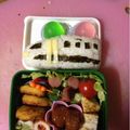 ナナ太陽's cooksnap of when they made 簡単！新幹線のお弁当♪.