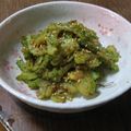 しのばぁたん's cooksnap of when they made ✿ゴーヤのナムル風味ごま和え✿.
