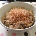 ガキ子's cooksnap of when they made 豚バラ焼きうどん.