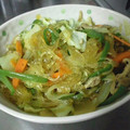 つばさベビママ's cooksnap of when they made 炒めながらもどす【はるさめの野菜炒め】.