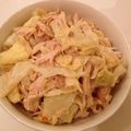 una_unaco's cooksnap of when they made 鶏むね肉とキャベツの味噌マヨあえ.