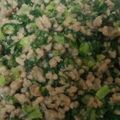 メイサナ's cooksnap of when they made 塩麹豚ひき肉と大根の葉のそぼろ.