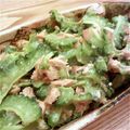 ストックポート's cooksnap of when they made 簡単♪直ぐに一品！ゴーヤの梅ツナマヨ和え.