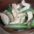 へこたこ's cooksnap of when they made ささみと　きゅうりのごまだれ和え.