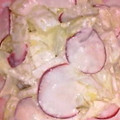 あざらしの赤ちゃん's cooksnap of when they made すごくおいしい！ラディッシュとレタスのマヨ和えサラダ.