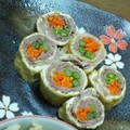 まゆむらさき's cooksnap of when they made 油揚げと豚肉の野菜巻き.