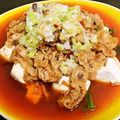 jojoたん★'s cooksnap of when they made 激辛激旨の四川煮豚（水煮猪肉豆腐）.