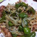 yca448's cooksnap of when they made 豚バラ肉とれんこんのオイスターソース炒め.