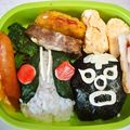 ありかん's cooksnap of when they made 懐かしキャラ弁☆仮面ライダーのショッカー.