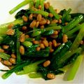 プル＃２４'s cooksnap of when they made 小松菜の納豆和え.