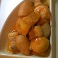momotoyuzu's cooksnap of when they made ●豚ばら肉と里芋のみそ野菜ジュース煮●.