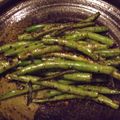 Grumitt's cooksnap of when they made ✿いんげんの❀ピリ辛✿バター醤油炒め.