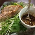 はんぷ亭だんぷ亭's cooksnap of when they made 茹で豚の香味ソースかけ.