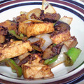 lyennes's cooksnap of when they made 厚揚げとひき肉のみそ炒め.